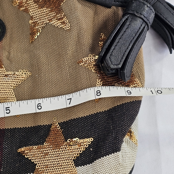 Burberry Star Sequin Canvas Backpack - Picture 9 of 9